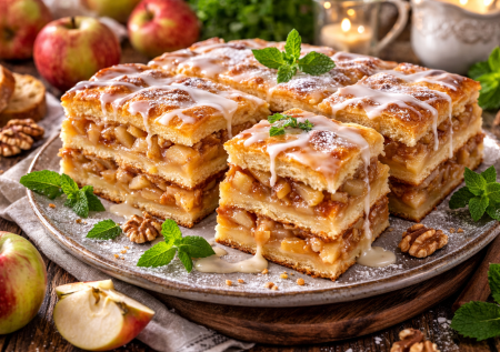 Вместо надоевшей шарлотки: яблочный пирог круче любого торта. Это чудо покоряет с первого кусочка