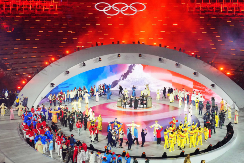 Церемония закрытия зимних Олимпийских игр в Милане