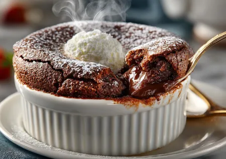 Шоколадное суфле без страха и ошибок — французский десерт дома за 30 минут из 90 г шоколада и 3 яиц