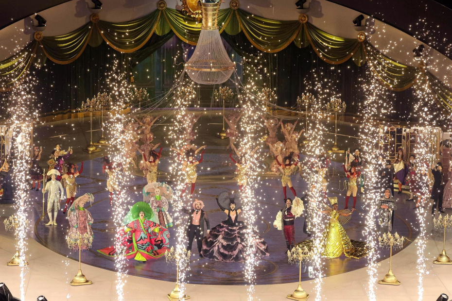 Итальянская опера во время церемонии закрытия зимних Олимпийских игр