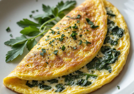 Обычная яичница больше не котируется: теперь на столе кюкю — пышный завтрак с тягучим сыром. Вкуснее и нежнее классики