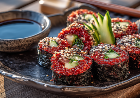 Постный шедевр за 15 минут: такие роллы вы еще точно не пробовали