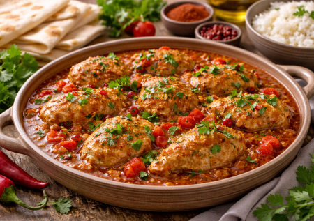 Настроение — Грузия! Чахохбили само томится в духовке, а все думают, что я полдня старалась