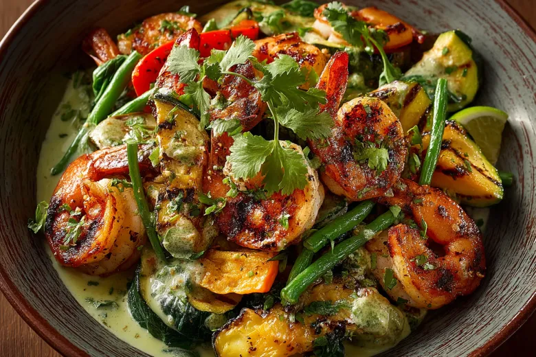 Теплый салат, который точно насытит