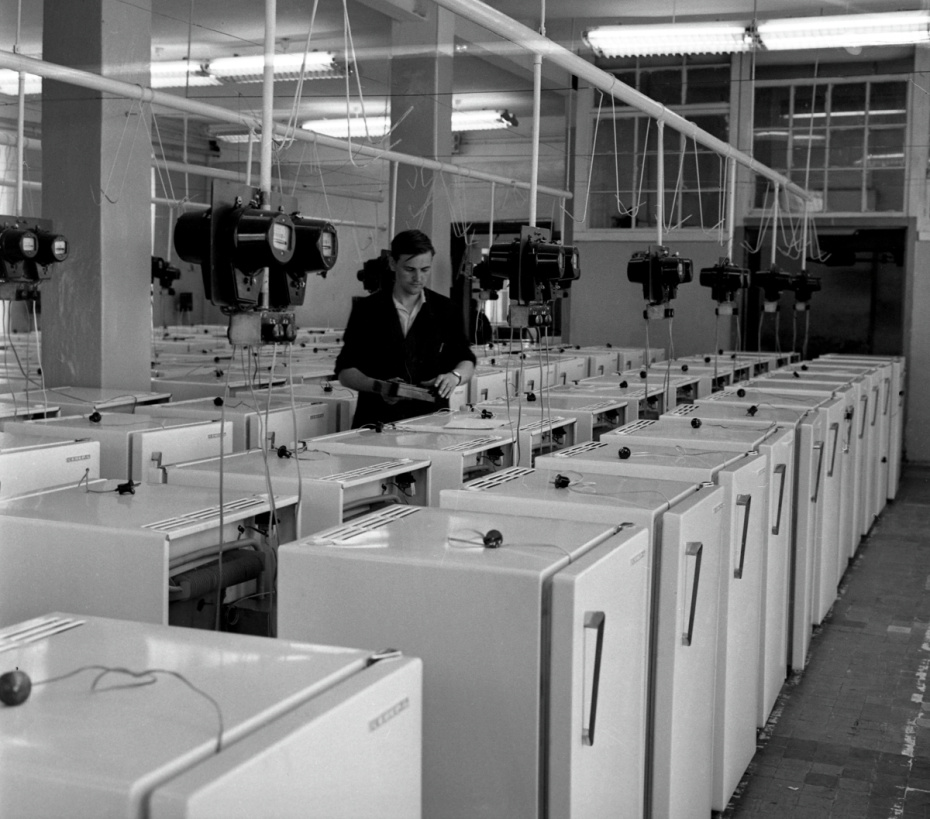 Холодильники «Север-6» на испытательной станции