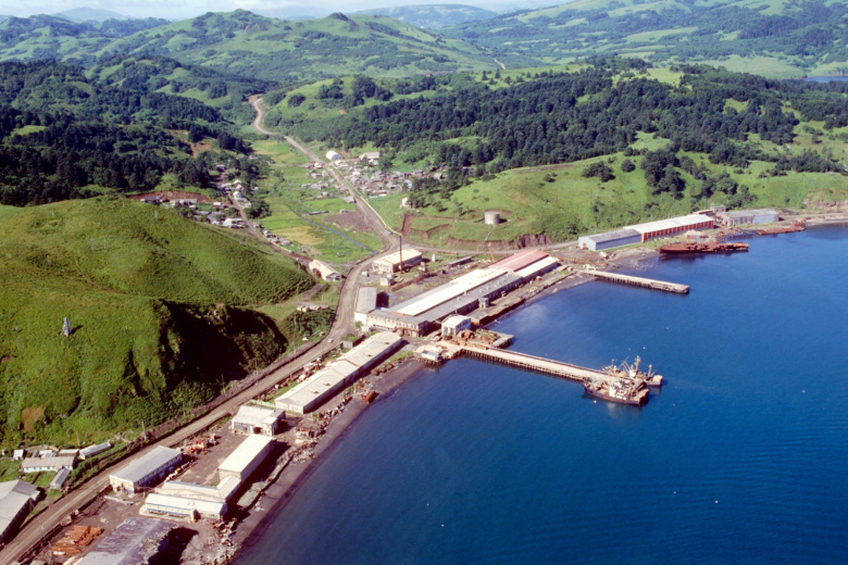 Остров Шикотан, Курильские острова, на Дальнем Востоке России