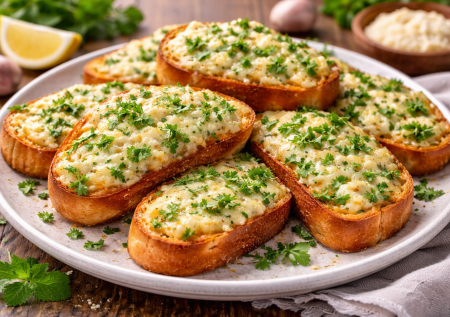 Гренки по-грузински с 2 сырами кинзой: хлеб жарим на сливочном масле — язык проглотишь, а готовятся 10 минут