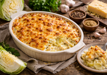 Капусту не успеваю покупать — отправляю в духовку с сыром и сливками. Гратен — нежнее вы точно не ели