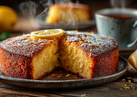 Надоела возня с дрожжевым тестом? Печем ленивый и вкусный лимонный пирог