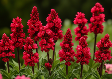 Кидаю семена в снег, и они дарят чудо — алые свечи горят ярче любого костра всё лето напролёт