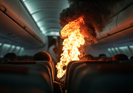 Загоревшийся пауэрбанк едва не сорвал рейс из Екатеринбурга в Стамбул