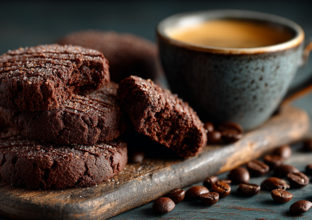 Тоже обожаете кофе? Тогда это печенье для вас: рассыпчатое, с ароматом, от которого с ума сойти. Заваривайте чашку и пробуйте