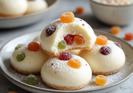 Никаких дрожжей! Творожные «Жемчужинки» с цукатами — нежнее облака и готовятся без подхода и расстойки