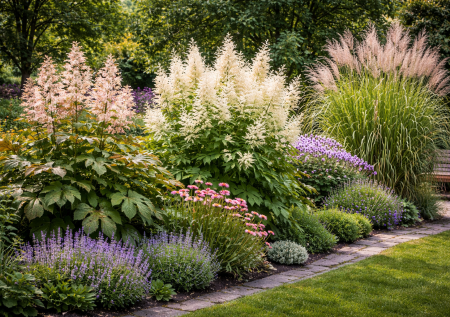 Три многолетника-великана для сада: растения без забот — шикарность, высокий рост и неприхотливость