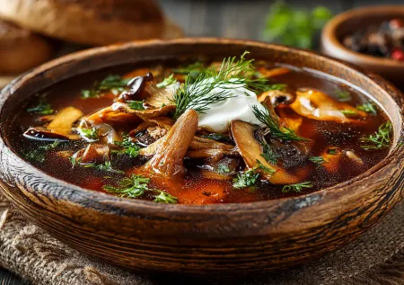 Как приготовить грибную солянку, чтобы все попросили добавки