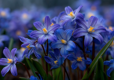 Голубое чудо, которое распускается вместе с подснежниками: покрывает сад звездчатым ковром