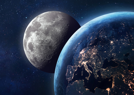 В России назвали сроки разработки АЭС для базы на Луне