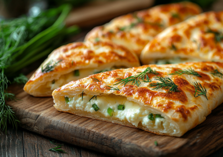 Полпачки творога и горстка сыра — жарю хачапурики за 10 минут, вкуснее и нежнее грузинских