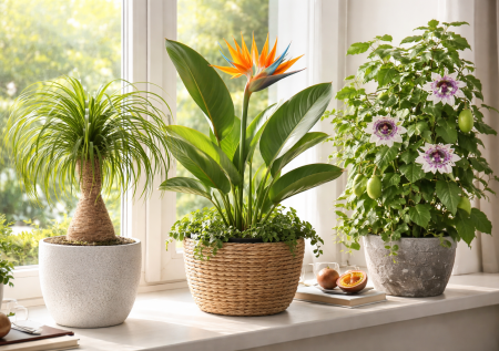 Они как будто из космоса! Три необычных комнатных растения: «журавлиный цветок», «сладкая чаша» и бутылочное дерево