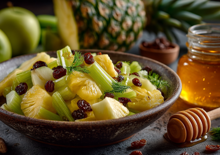 Благодаря Великому посту узнала о салате «Здоровье» с яблоками и ананасами: он ни на что не похож