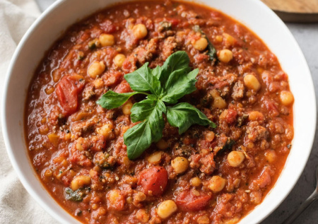 В пост выручает это блюдо: болоньезе без фарша за полчаса — домашние говорят: ужина не надо, вкусно и без мяса