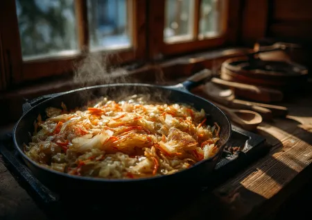 Секрет тушеной капусты без томатной пасты: нежная и ароматная