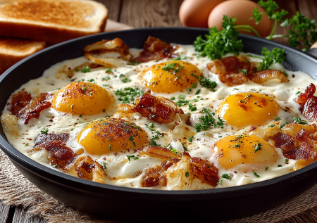 Мочанка — безумно простой ужин с яйцами из белорусской кухни: насыщает до отвала