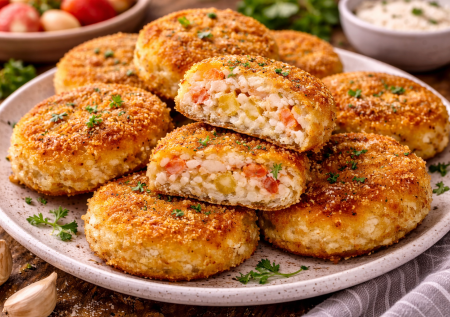 Никогда не думала, что крабовые котлетки такие вкусные: готовим сытные биточки с рисом