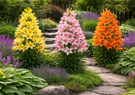 Устаревшие лилии больше не сажаю: эти пирамиды-красотки — в самое сердце. Неприхотливый многолетник