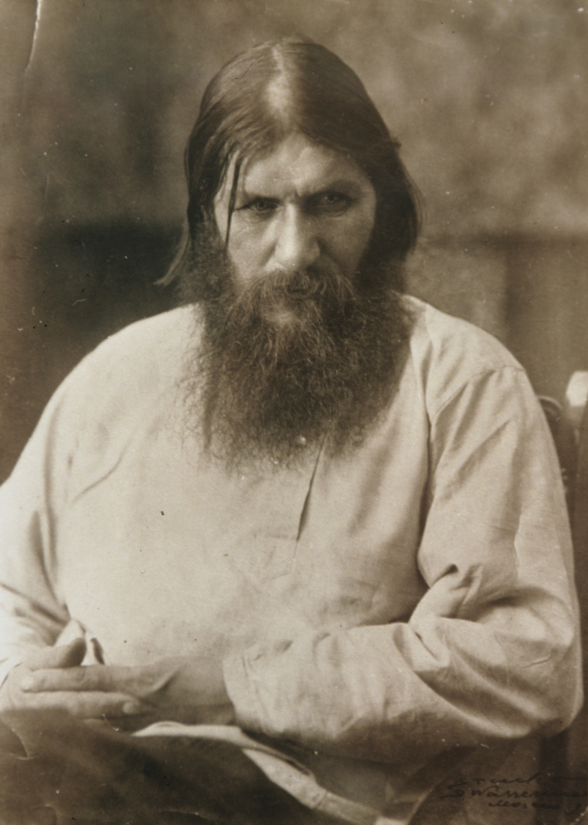 Репродукция фотографии Григория Распутина (1872-1917)