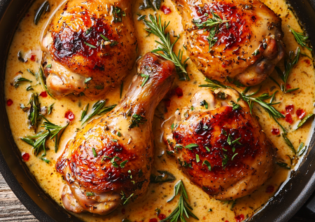 Готовлю эту курицу вновь и вновь — все дело в чесночном соусе: на второй день только вкуснее