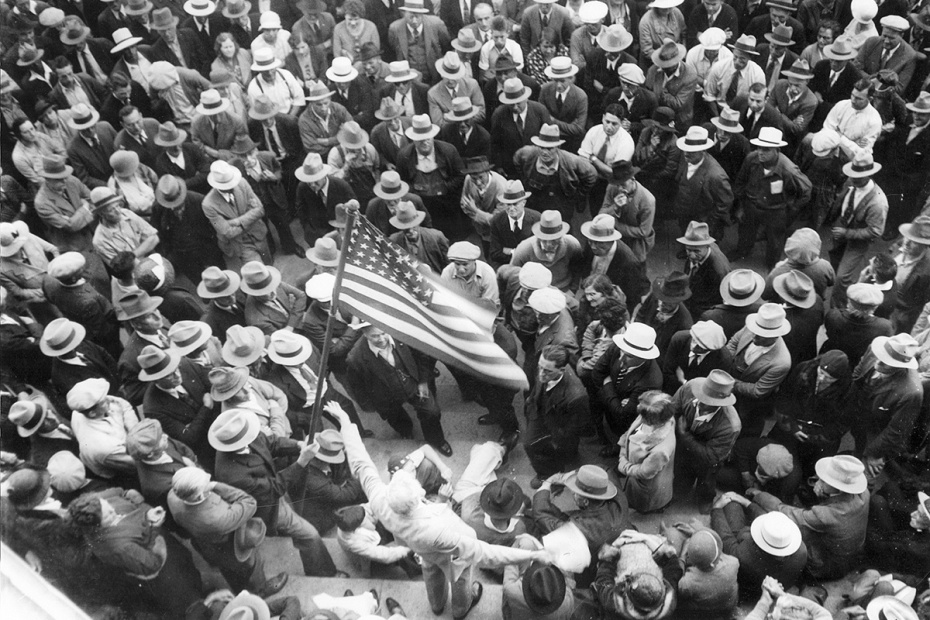 Недовольные американцы во время Великой депрессии