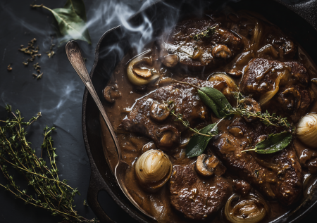 Рецепт тушеной говяжьей печени: быстро и аппетитно