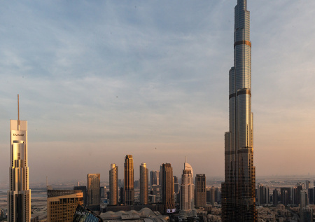 В самом высоком здании мира идет эвакуация