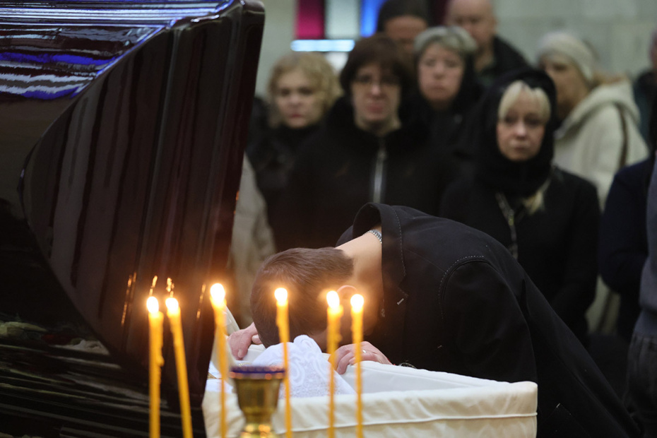 Церемония прощания с актрисой Ириной Шевчук в Большом зале ЦКБ в Москве