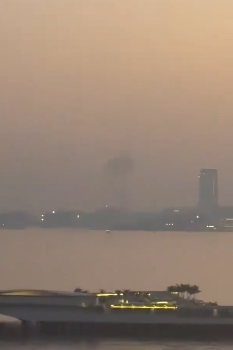 Мощные взрывы в Дубае