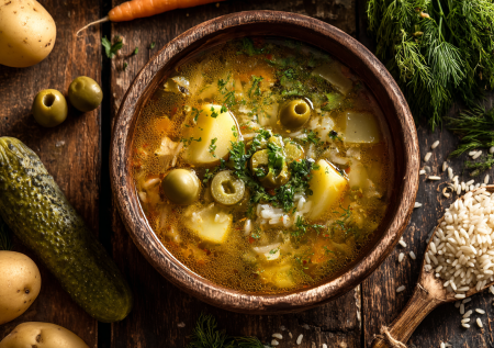 Постный рассольник без масла вкуснее мясного: секрет густого и ароматного бульона