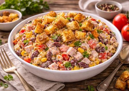 На 8 Марта буду делать салат «Любимая жена»: такой вкусный и не замороченный — приготовлю и не устану