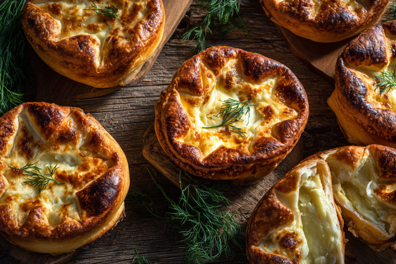 Татарские ватрушки с картошкой: рецепт