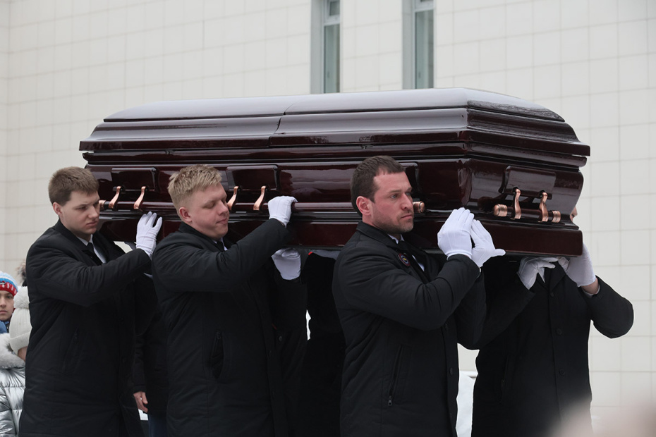 Церемония прощания с актрисой Ириной Шевчук в Москве