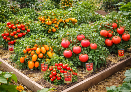 Санька, рыжий кот и карлик: 5 видов томатов без пасынкования — посадил и забыл