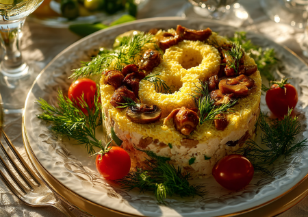 Салат «Дамский угодник» обязан быть на каждом праздничном столе 8 Марта: яркий, вкусный, доступный