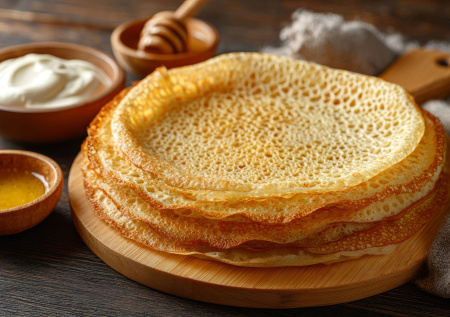 Пышные блины на кефире как у бабушки: простой рецепт