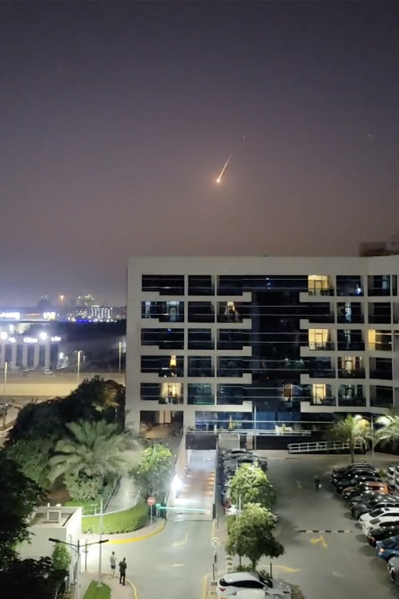 Авиаудары Ирана в Дубае