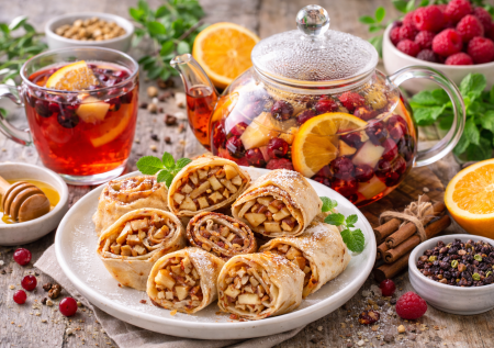 Вертушки из лаваша для постного завтрака: вкусно и готовятся за 10 минут