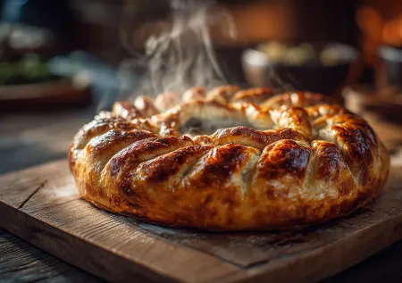 Кулинарный символ Чувашии: готовим хуплу — большой пирог с сочной начинкой