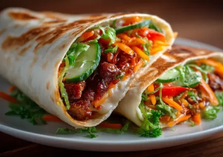 В пост спасает эта шаурма: сочная начинка и хрустящий лаваш — никакого мяса не надо