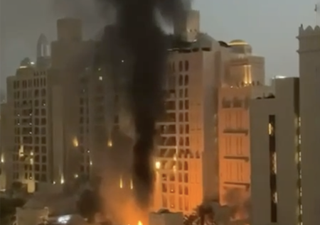 Продукты горения выпали с дождем после атаки БПЛА в Туапсе