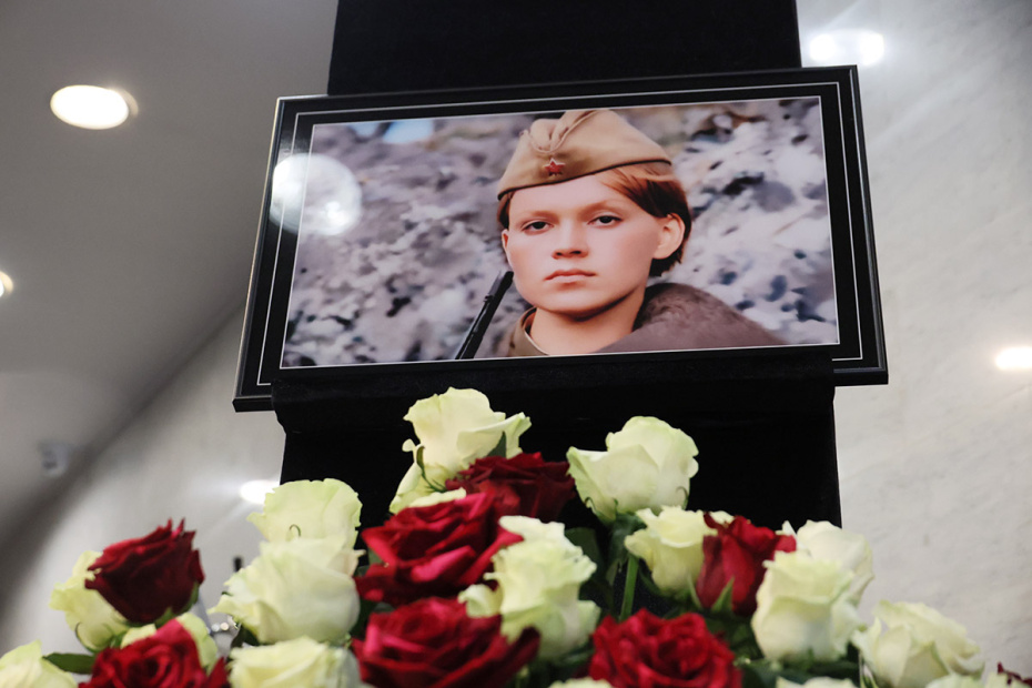 Церемония прощания с актрисой Ириной Шевчук в Москве