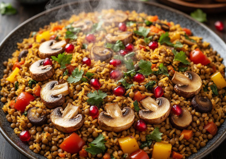 Никакого мяса, а плов улетает первым: сытнее мясного, ароматнее обычного, пальчики оближешь